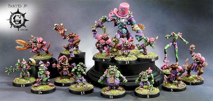 Blood Bowl Underworld Team by Painted By-g