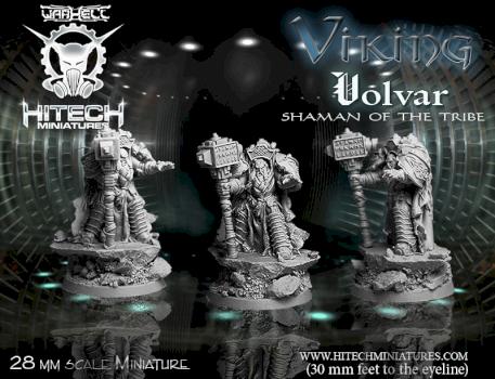 Volvar - Shaman of the Tribe by hitechminiatures