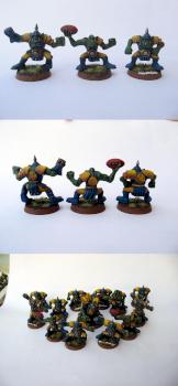 Blood Bowl Orcs by Lone Lemming