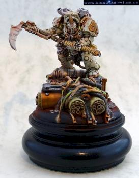 Chaos Space Marine. Typhus, Herald of Nurgle by singularity