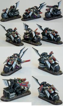 Ravenwing Bikers by Sttuoc