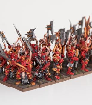 Chaos Chosen Warriors Regiment (2) by oshii9