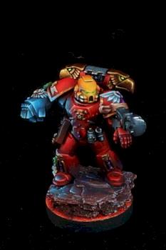 blood angels ASM with power fist by penguin