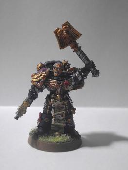 Space Marine Chaplin by The Templar