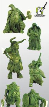 Some new work in progress greens from Scibor Monstrous Monsters by Scibor