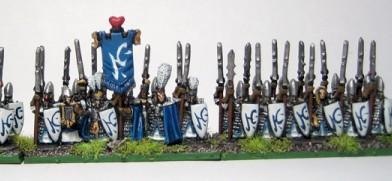 Warmaster (10mm) High Elf Spearmen (second) by legdba