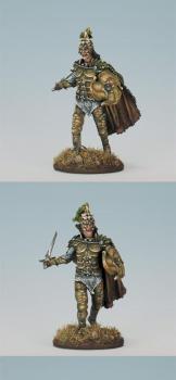 Thunderbolt Mountain Wood Elf Noble On Foot by spooktalker