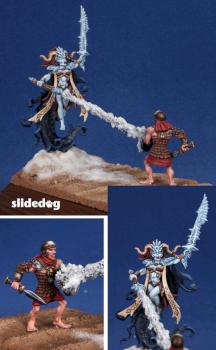 Ice Queen/ Witch Diarama by slidedog