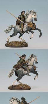 Thunderbolt Mountain Wood Elf Noble, Mounted by spooktalker