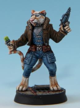 Lancer Captain (Bombshell miniatures - Counterblast) by Astorderire