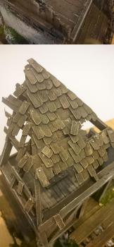 scratchbuilt ruined tower by Kilvo666