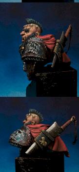 Evil dwarf 1\12 scale bust by Tartar miniatures by Yellow one