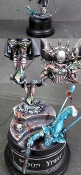 Moon Yriht, princess of slaanesh - Bronze french GD 2009 by slave of paint