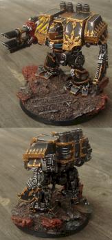 Chaos Black Legion Dreadnought (WIP) by Attila