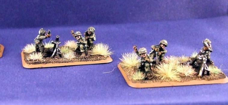 Flames of war US Para mortar tubes by exilesjjb