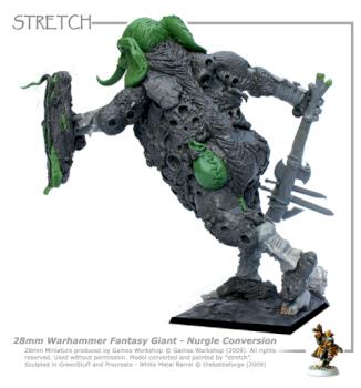 GW Warhammer Fantasy Giant NURGLE Conversion 3 by stretch