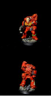 Blood Angels Sergent by miniDrake