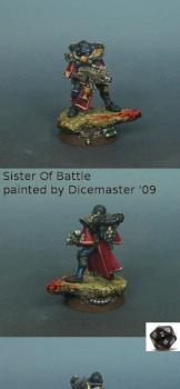 Sororita Sister Of Battle by Dicemaster