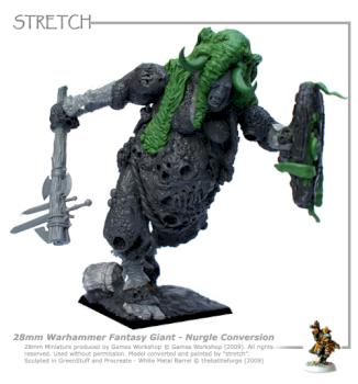 Warhammer Fantasy Giant NURGLE CONVERSION by stretch