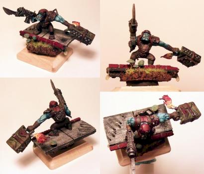 Molotov Chucking Ork by Friar