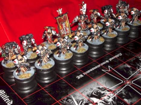 Black Templars Chess by Faenwulf