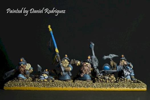 Dwarf Miners by FieldFactory