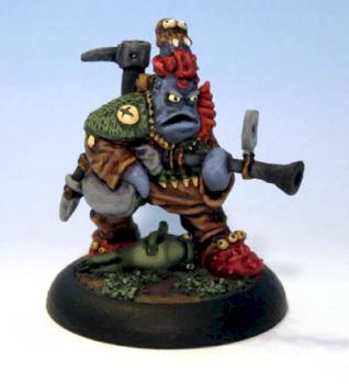 Angry Ubgunsker: Werm of the Happy Plate Club Low Life Minis by xredmenacex