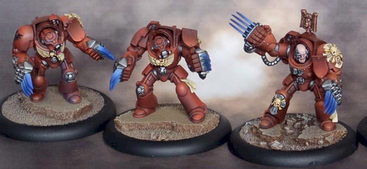 Blood Angels Close Combat Terminators by Cliff1995