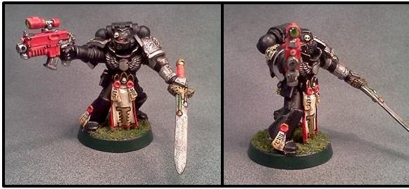 Deathwatch Kill Team Space Marine Veteran Sergeant by Lou Rollins