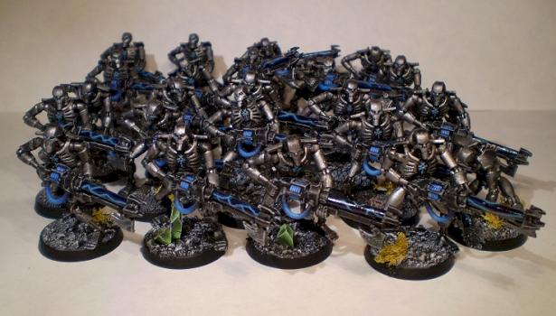 24 necrons warriors by Nagash FFC