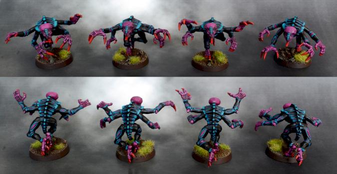 Tyranid genestealers by Cliff1995