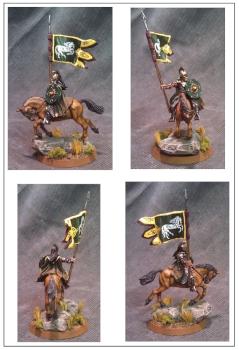 Mounted Rohan Royal Gaurd by BillFerny