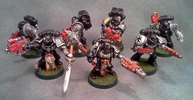 Deathwatch Space Marine Kill Team by Lou Rollins