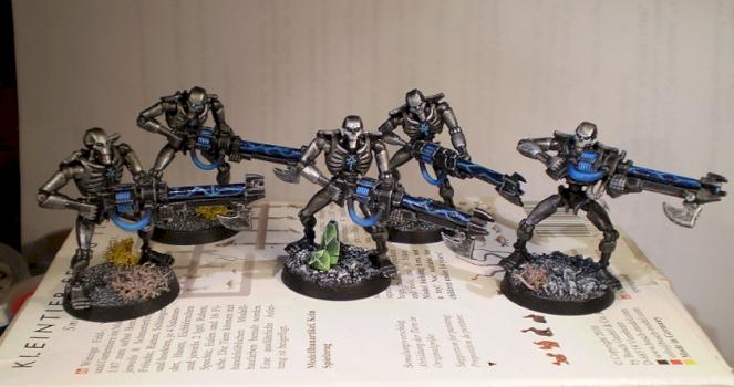 First 5 necron warriors by Nagash FFC