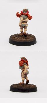 Dwarf female fantasy football player by marcopreto