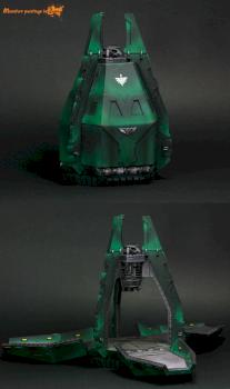 Dark Angels dreadnought drop pod by Juan