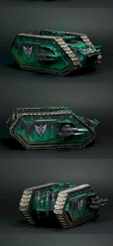 Dark Angels Spartan assault tank by Juan