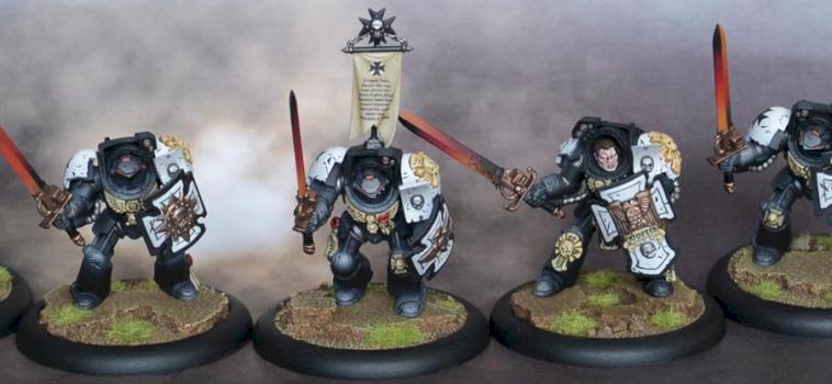 Black Templars Close Combat Terminators by Cliff1995