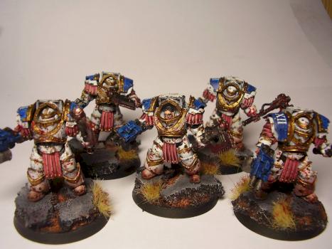 Pre-Heresy World Eaters Cataphractii by Sotirios