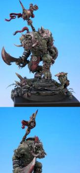 Black Orc Warboss - Slayer Sword UK '06 by Albert Moreto Font