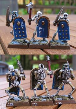 Tomb Kings Skelleton Warriors by AVT