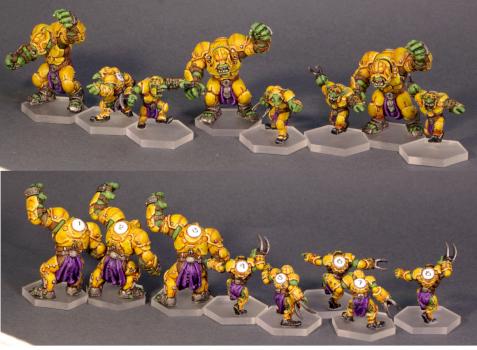 Dreadball Marauders team by Voltar.79