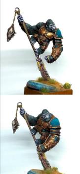 Warlord Kong 54mm Ancient Warriors Series by Pierba