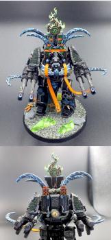 Hellforged Contemptor Dreadnought - Thousand Sons by The Green Man