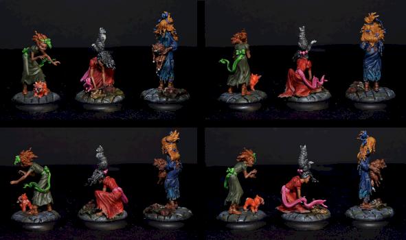 Ailuromaniacs; Malifaux by Solnishko