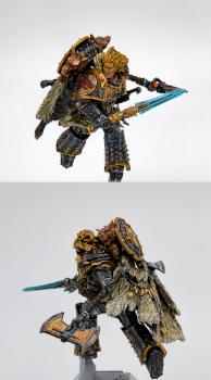 Leman Russ, Primarch of the Space Wolves. by Blackmane