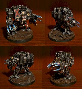 Blood Angels Death Company Dreadnought by Reaver