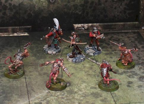 Mordheim Adventurers vs. Skaven by WorkingStiff