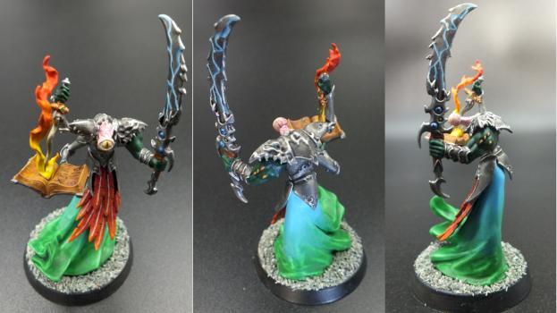 Sorceror of Tzeentch by The Green Man