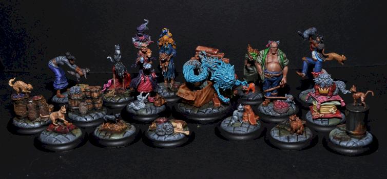 Curiosity killed the cat crew; Malifaux by Solnishko